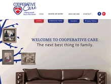 Tablet Screenshot of cooperativecare.us